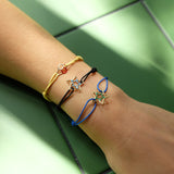 GELATO FRAGOLA BRACCIALE CORDA