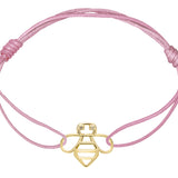 BEE BRILLANTE CORD BRACELET