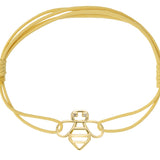 BEE BRILLANTE CORD BRACELET