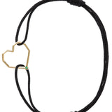 CORAZON ESMERALDA CORD BRACELET