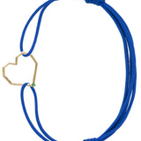 CORAZON ESMERALDA CORD BRACELET