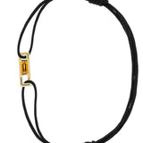 LETRA I CITRINO BRACCIALE CORDA