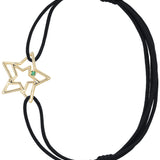 ESTRELLA ESMERALDA CORD BRACELET