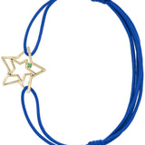 ESTRELLA ESMERALDA CORD BRACELET