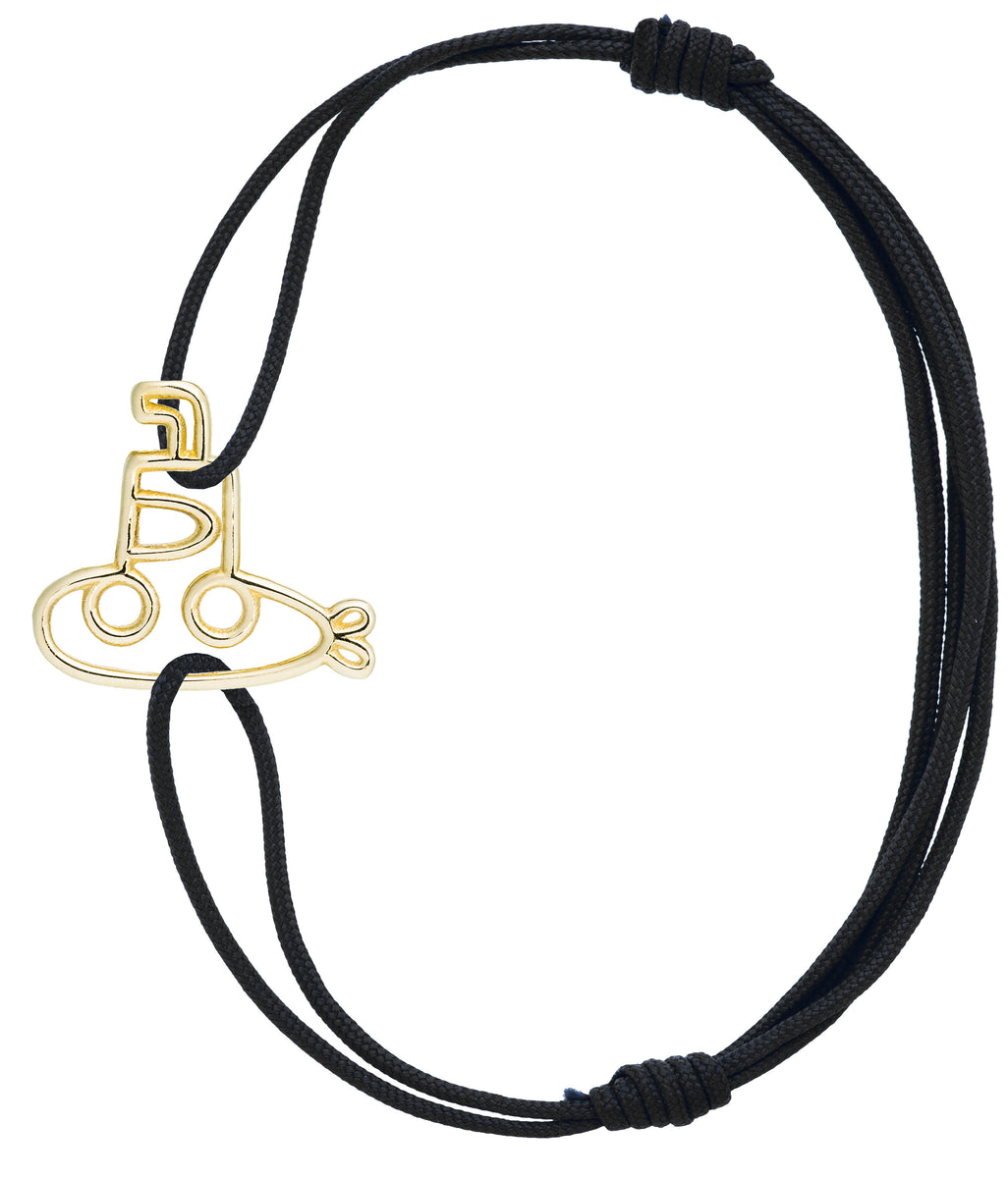 ブレスレット ALIITA MARTINI ESMERALDA CORD BRACELET Gold Martini Esmeralda Cord Bracelet - ALIITA