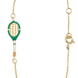 TENNIS PELOTA PISTACHIO GREEN BRACELET