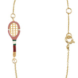 TENNIS PELOTA PINK BRACELET