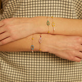 TENNIS PELOTA PISTACHIO GREEN BRACELET