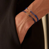 PECECITO ZAFIRO AZUL CORD BRACELET