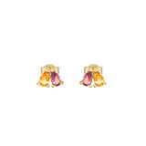 BI GOTA TOURMALINE + CITRINE EARRINGS