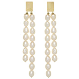 BARRA PERLA OVAL EARRINGS