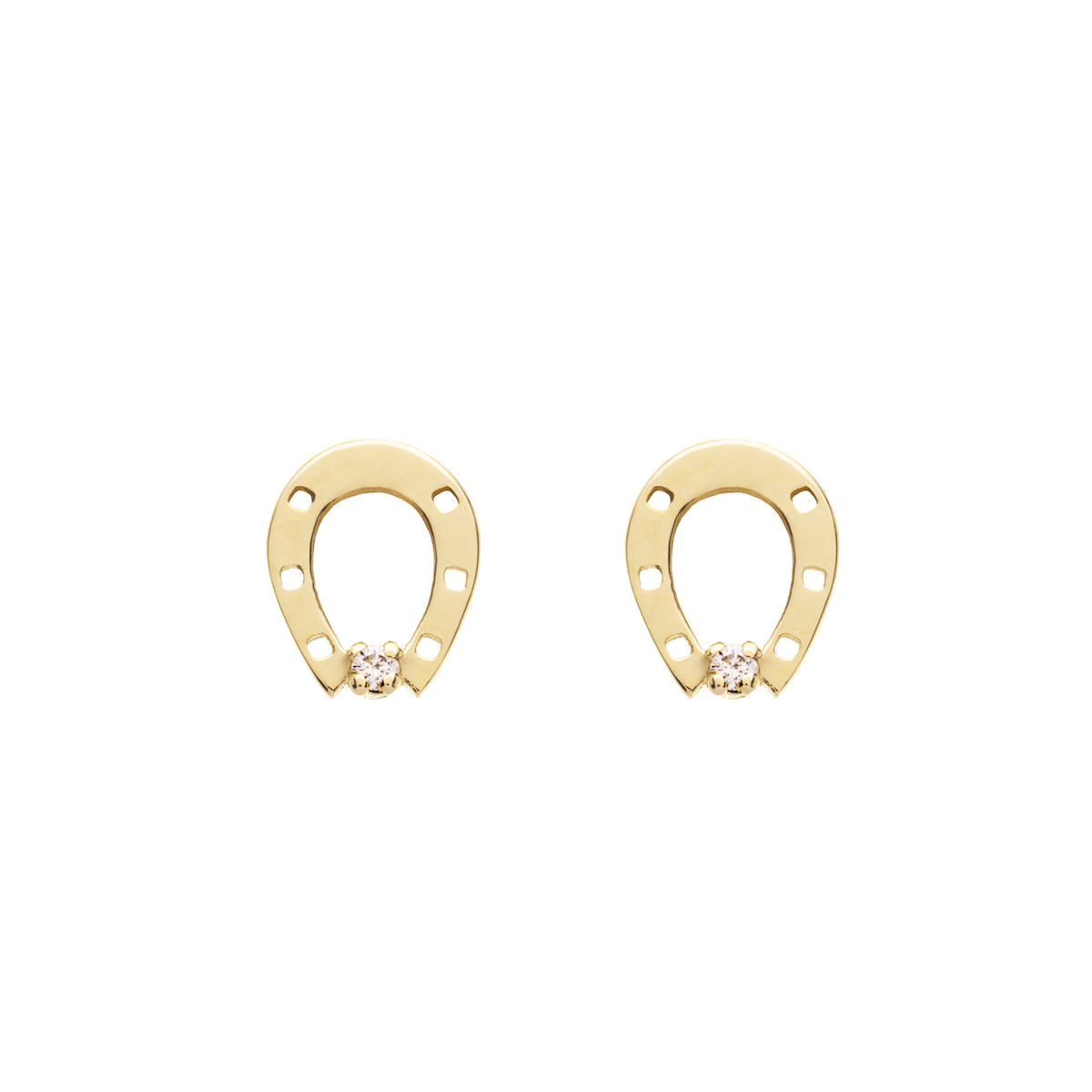 ALIITA 両耳ピアス MINI HORSESHOE BRILLANTE EARRINGS MINI HORSESHOE BRILLANTE EARRINGS – ALIITA