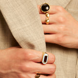 OBLÒ AGATE RING
