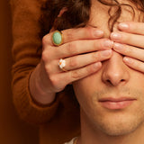 OBLÒ CHRYSOPRASE RING