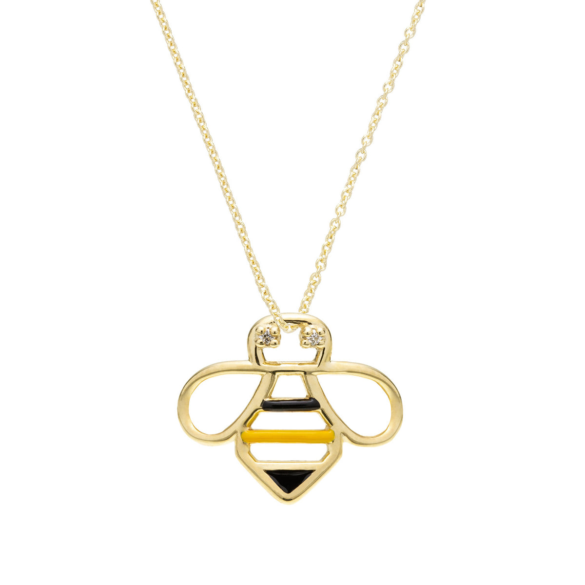 フランス発送 ALIITA ネックレス BEE BRILLANTE ENAMEL NECKLACE BEE BRILLANTE ENAMEL NECKLACE – ALIITA