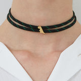 DINO SCOUT CORD NECKLACE