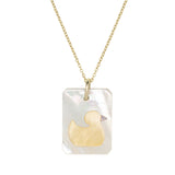 CAMEO PERLA PATITO COLLANA