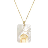 CAMEO PERLA CASITA COLLANA