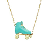 ROLLER AZZURRO + GIALLO COLLANA