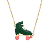 ROLLER VERDE + ROSA COLLANA