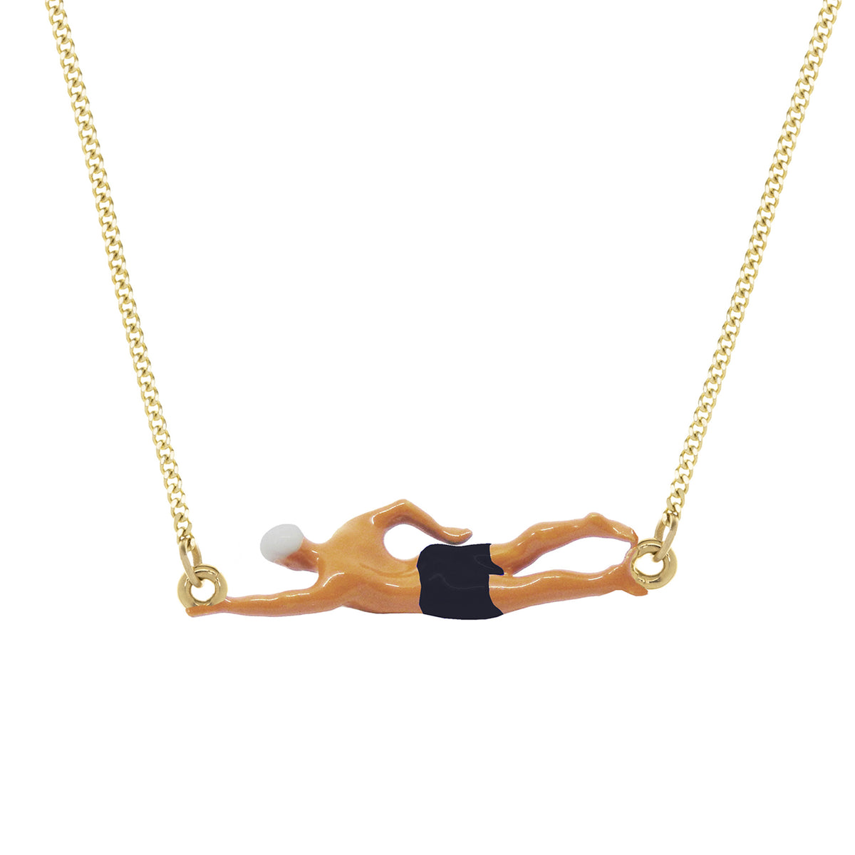 ALIITA ネックレス NADADOR NECKLACE Nadador Black Gold Necklace - ALIITA