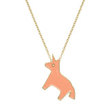 UNICORNIO BOLD PINK NECKLACE