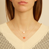 MINI CORAZON RED NECKLACE