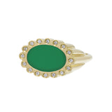 MARGARITA BRILLANTE VERDE ANELLO