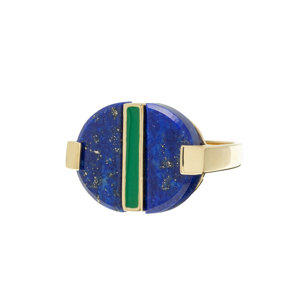 残り僅か！【ALIITA】9kt gold ring with lapis lazuli aliita-ring-gold-lapis-lazuli-