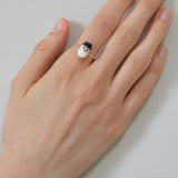 SNOWMAN WHITE RING