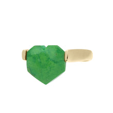 Load image into Gallery viewer, CORAZON GREEN RING
