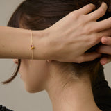 BI GOTA TOURMALINE + CITRINE BRACELET