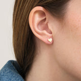 MINI BOLD CORAZON EARRING