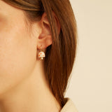 AMANITA BIANCO + ROSSO ORECCHINI