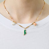 DECO TUBITOS CORAZON BALLOON NECKLACE