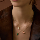 DINO BOLD GREEN NECKLACE
