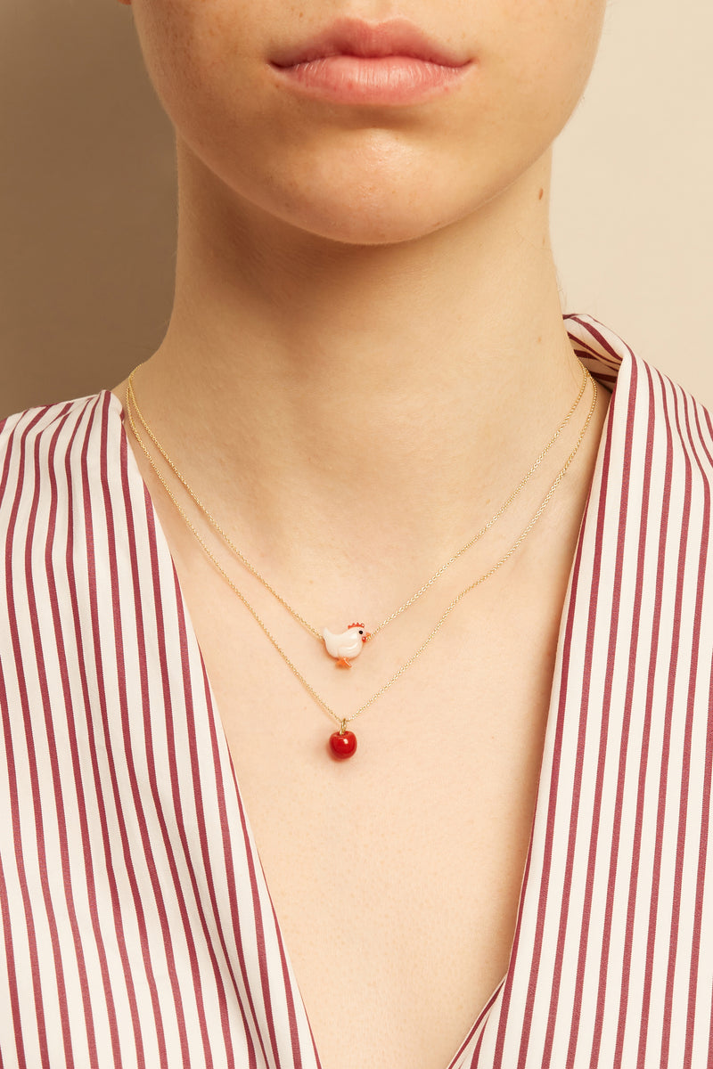 APPLE RED NECKLACE – ALIITA