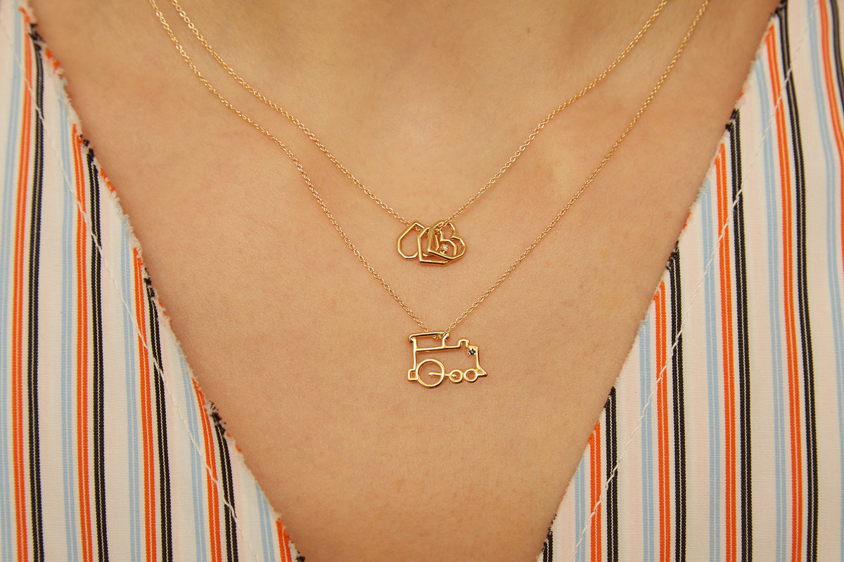 TRENCITO ZAFIRO AZUL NECKLACE – ALIITA