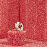 DONUT ICE GLAZED SPRINKLES BIANCO ANELLO