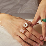 DONUT ICE GLAZED SPRINKLES BIANCO ANELLO
