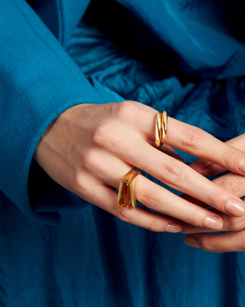 残り僅か！【ALIITA】18kt yellow gold ring Rings – ALIITA-US