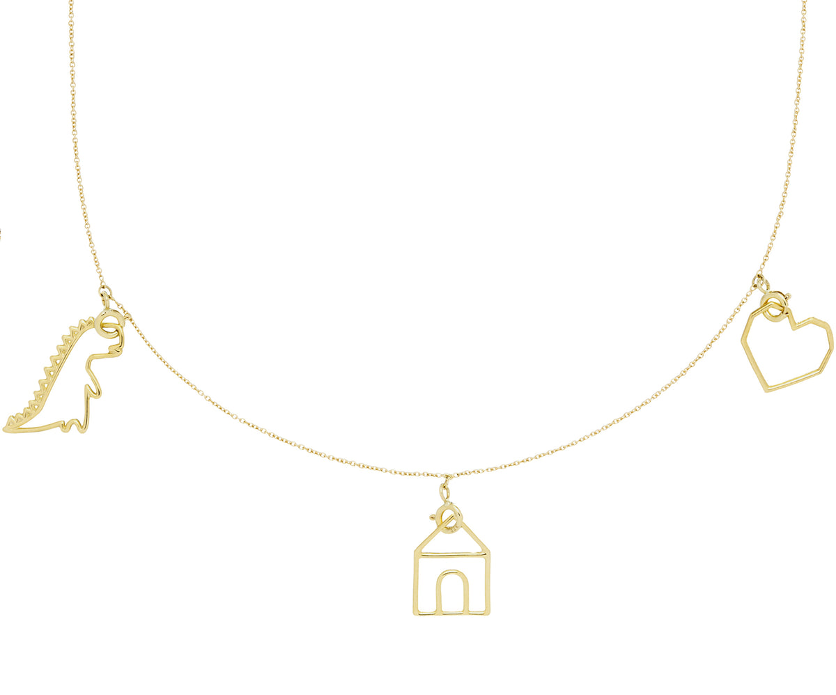 【送料 関税込】ALIITA Trio Pura 9kt gold necklace TRIO PURA NECKLACE – ALIITA