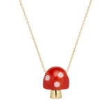 AMANITA ROSSO + BIANCO COLLANA