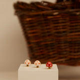 L'AMANITA WHITE + RED NECKLACE