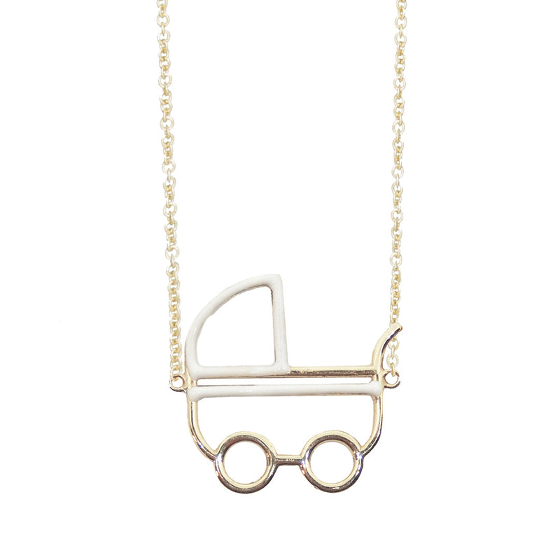 COCHE WHITE NECKLACE