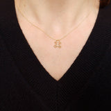 GINGERMAN COOKIE ENAMEL NECKLACE