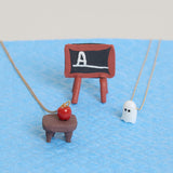 APPLE RED NECKLACE