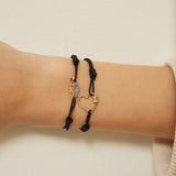 PAPAGAYO ENAMEL BRILLANTE CORD BRACELET