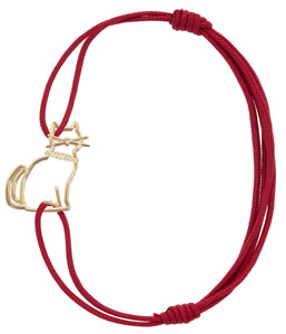 MIAU CORD BRACELET