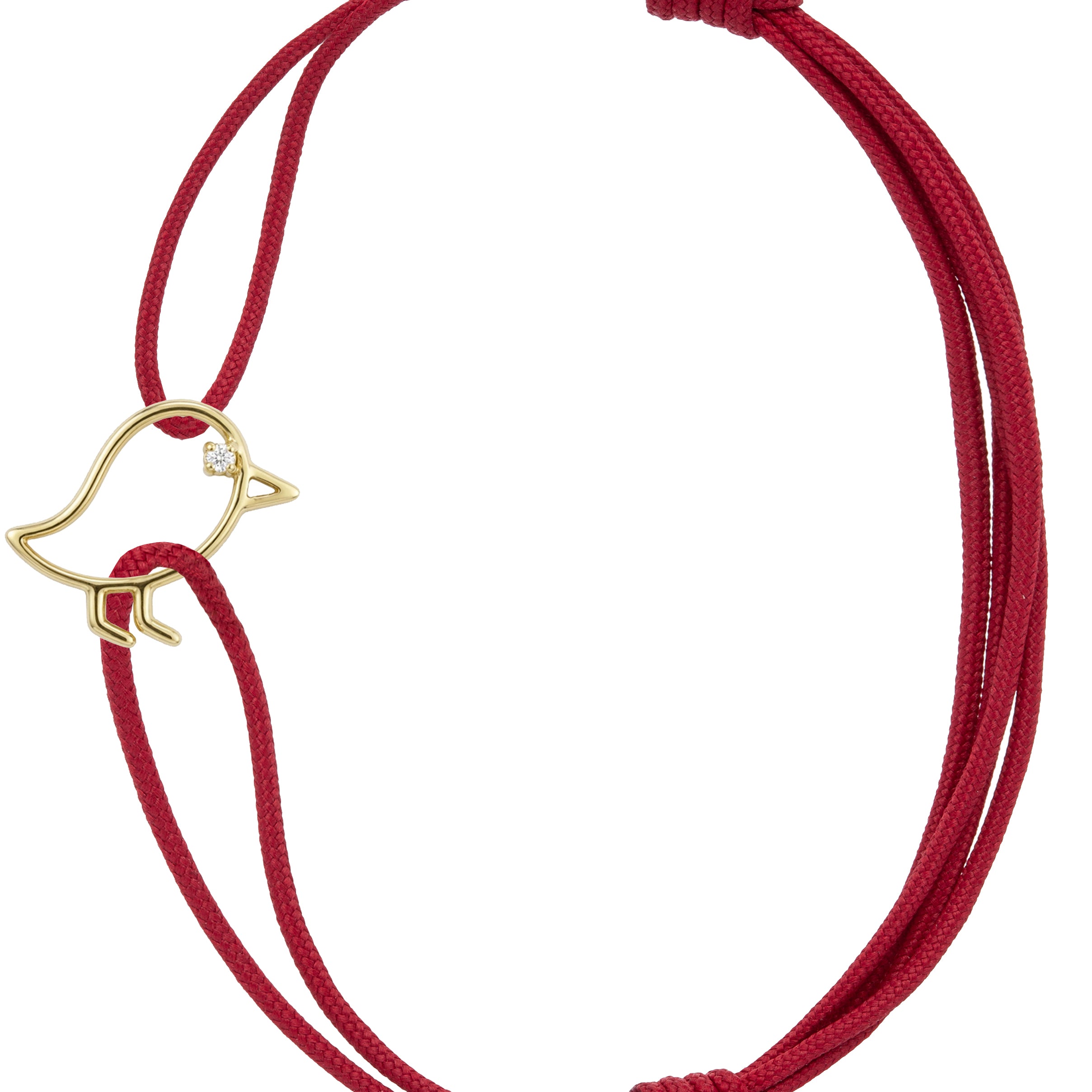 POLLITO BRILLANTE CORD BRACELET